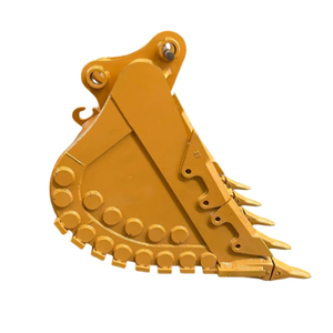 Zware-duty rotsbak voor <span class=keywords><strong>DOOSAN</strong></span>-DX300 graafmachine, 1,5m³ capaciteit, met Hardox NM400 slijtplaat en J460 bak tanden - Product Image 6