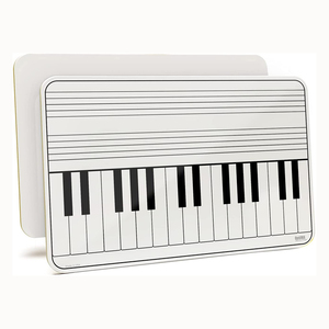 Tableau blanc de <span class=keywords><strong>partitions</strong></span> de <span class=keywords><strong>piano</strong></span> portable-Tableau magnétique double face pour musiciens, enseignants et étudiants - Product Image 1