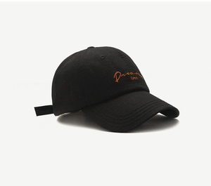 Casquette de baseball souple non structurée, style Dad Hat, décontractée, avec broderie alphabet et motif Argyle, 100% coton, respirante et imperméable - Product Image 6