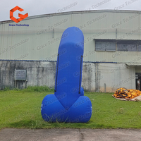 Arche gonflable d'extérieur pour ligne de départ/arrivée avec velcro, arches gonflables publicitaires pour événements sportifs et présentations