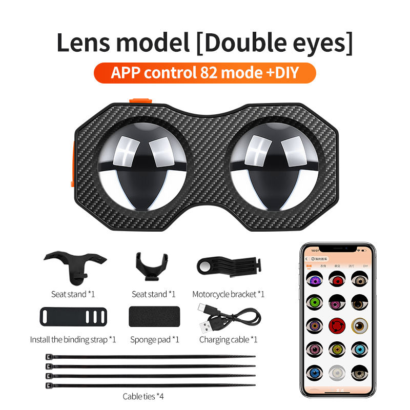 Modèle de lentille [Double yeux]