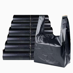 Thân Thiện Với Môi Đen Vest Tàu Sân Bay Túi Dày PE Vest Túi Rác-Hộ Gia Đình Sử Dụng Bền Chịu Mài Mòn Bền Vest Thùng Rác Túi - Product Image 5