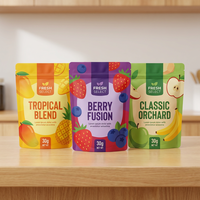Groothandel Premium 8-in-1 Gedroogd Fruitmix Zonder Toegevoegde Suiker OEM Verpakking