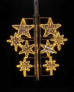 Luces Decorativas LED 2D <span class=keywords><strong>para</strong></span> Exteriores, con Motivos Navideños, <span class=keywords><strong>de</strong></span> PVC, <span class=keywords><strong>para</strong></span> <span class=keywords><strong>Decoración</strong></span> <span class=keywords><strong>de</strong></span> Calles en <span class=keywords><strong>Navidad</strong></span>, con Clasificación IP65 - Product Image 5