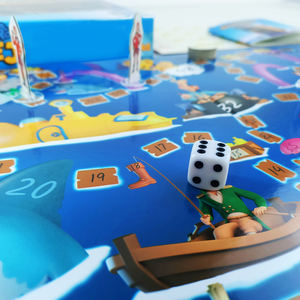 Serpents et échelles personnalisés en usine jeu de société pour enfants impression personnalisée accessoires de plateau De jeu vierge Juegos De Mesa Personalizados - Product Image 5