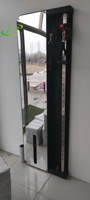 Máquina multifuncional de entrenamiento de fuerza deportiva, máquina de gimnasio cruzado con cable para el hogar