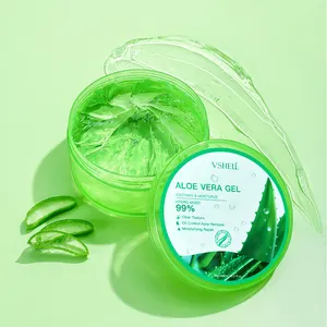 Gel naturale di Aloe Vera a base di erbe pianta organica estratto di alta umidità lenitivo riparazione dopo sole Aloe Vera Gel per uso quotidiano