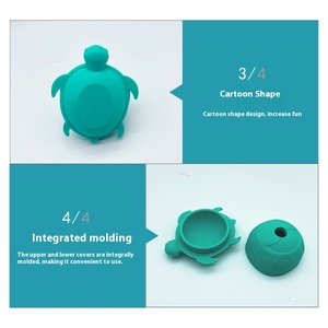 Moule de hockey sur glace en silicone en forme de tortue, toutes sortes de sorbetière de bricolage en forme de <span class=keywords><strong>Carter</strong></span>, outils de crème glacée faits maison - Product Image 3