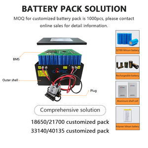 بطارية ليثيوم قابلة لإعادة الشحن حسب الطلب ، أسطوانية من من من من نوع mah - Product Image 6