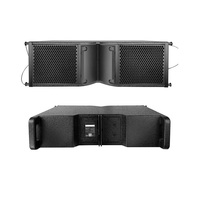 AUDIO Système sonore stéréo Line Array à deux voies, double haut-parleur 10 pouces en néodyme, avec boîtier en contreplaqué robuste et surface de type spécial