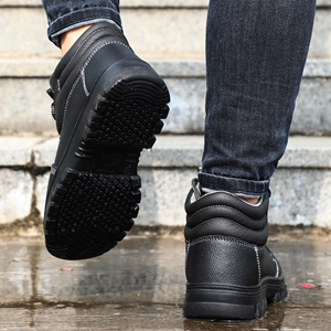 Bottes de sécurité légères en acier anti-statique, <span class=keywords><strong>chaussures</strong></span> de travail antidérapantes résistantes à l'huile <span class=keywords><strong>pour</strong></span> une utilisation en usine en intérieur - Product Image 1