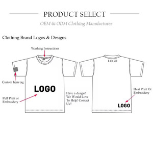 Camisetas de hombre unisex de manga corta con logotipo gráfico personalizado, diseño liso con múltiples bolsillos, ropa de calle, camisetas vintage de peso pesado de gran tamaño - Product Image 5