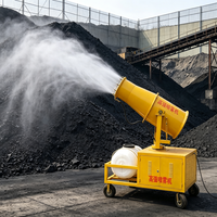 Canon à brouillard haute pression avec une portée de 50 mètres pour le contrôle des odeurs et de la poussière dans les zones de déchets de papier des rizières