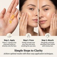 Sérum Visage au Curcuma Direct Usine, Niacinamide, Acide Kojique, Hydratant, Éclaircissant, Anti-imperfections, Atténuation des Taches Brunes