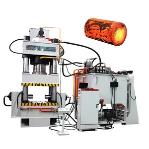 Jianha-máquina de prensa hidráulica de cuatro columnas, máquina de forjado de troquel caliente de metal