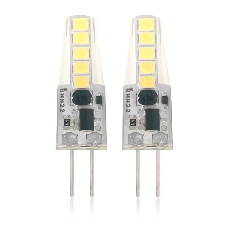 Prix bon marché basse tension Dc/ac12v 1w lampe équivalente halogène sans scintillement ampoules G4 lumière LED