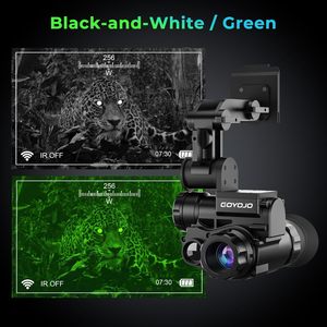 Helmet-Mounted Night Vision Monocular 1080P HD 6X Digital Zoom IP66 Waterproof NVG with Digital Compass for Hunting Camping - Product Image 5