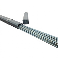 Tiges de soudage à revêtement dur à base de cobalt ERCoCr-A 6,4 mm 1000 mm, alliage de cobalt 6 ERCoCr-A AWS A5.21, tiges nues, résistance à la corrosion OEM