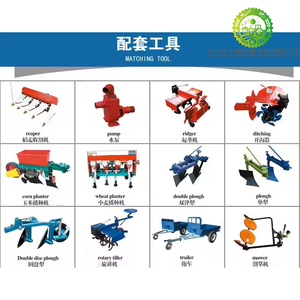 Motoculteur diesel intégré double usage, guidé à la main, pour vergers et aménagements paysagers, avec fonction de travail rotatif du sol, boîte de vitesses et roulement, pour la culture en paddy et la formation de ridges - Product Image 6