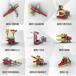 Stemedu 152PCS חינוכיים ו Dactas סדרת WeDo 1.0 רובוטיקה סט אבני בניין גזע לבנים DIY צעצועי מתנה עם אחסון תיבה - Product Image 3