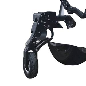 Cadre de Support de Stationnement Auxiliaire Chromé pour Moto <span class=keywords><strong>Gl1800</strong></span> 2005 avec Roues Flexibles pour Démarrage en Conduite - Product Image 2