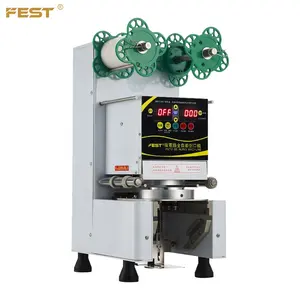 Good Price Cheaper Fully Automatic Cup Sealing Machine Milk Tea Cup Sealing Machine For Plastic And Paper Cup