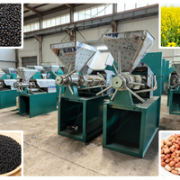 6YL-125 huile de cuisson en spirale faisant des graines de tournesol presseur d'huile à froid sésame arachide soja presse à huile Machine