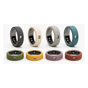Pack de huit couleurs vibrantes pour Oura Ring 4 Gen 3, ensemble de protection en silicone haute chroma, résistant à la transpiration, pour hommes et femmes - Product Image 1