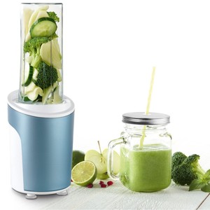Mini Blender 450W 0.6-0.8L Plastic Container Electric Household Smoothie Maker For Healthy Drinks - Product Image 1