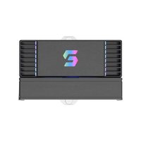 Cuivre pur 4 caloduc refroidisseur de processeur ordinateur de bureau universel plate-forme complète rvb PWM4PIN ventilateur silencieux roulement à billes boîtier d'ordinateur