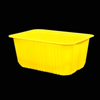 Barquette à viande en plastique jetable personnalisée avec procédé thermoformage MAP, barquettes d'emballage alimentaire scellables, barquette PP jetable