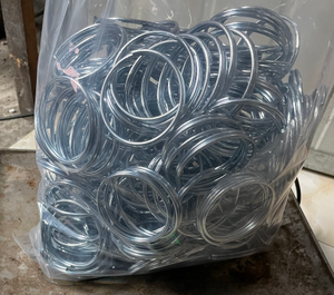 아연 도금 또는 SS 304 라운드 링 용접되지 않은 링 - Product Image 2