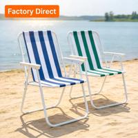 Meubles d'extérieur pas chers, amélioration de la sécurité des chaises de plage traditionnelles, chaise de plage portable, chaise Beam
