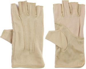 Guantes <span class=keywords><strong>de</strong></span> Verano para Hombre con Protección UV, Medios Dedos, Deportivos, para Exteriores, Senderismo, Conducción, Ciclismo, <span class=keywords><strong>de</strong></span> Algodón Transpirable, Ecológicos y <span class=keywords><strong>de</strong></span> Secado Rápido - Product Image 1