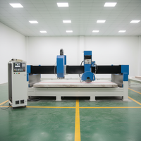 CNC-Fräsmaschine für Granit und Stein mit Brückensäge zum Schneiden und Gravieren