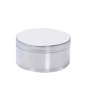 เครื่องบดสมุนไพรแห้งโลหะผสมสังกะสีแบบพกพา4ชั้น63*31มม. กันลื่นไฟแช็คข้างถนนสำหรับอุปกรณ์เสริม rukioo - Product Image 2