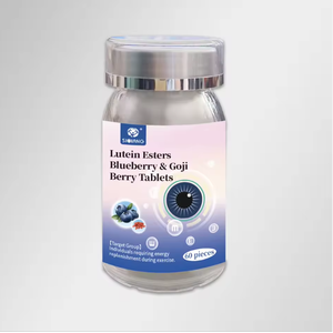वयस्कों के लिए ल्यूटिन एस्टर के साथ ओम ब्लूबेरी और गोजी बेरी टैबलेट - Product Image 1