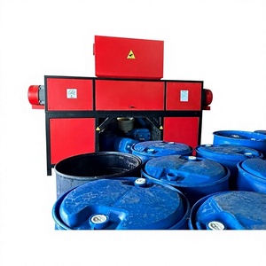 Trituradora de Tambor Azul de HDPE de Alto Rendimiento, Modelo Semiautomático Eléctrico de Doble Eje con Capacidad de 1000 Kg/h - Product Image 1