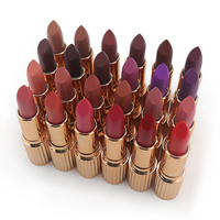Rouge à lèvres mat longue tenue OEM personnalisé, végétalien, nude, bio, résistant à l'eau, pour marque privée – Nouvelle collection
