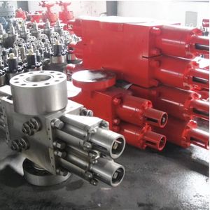 Çin Hidrolik Çift Kapılı Patlama Önleyici 1 Yıl Garantili Petrol Sondaj Kuyusu Kontrolü Sondaj Altı Sistemi - Product Image 2