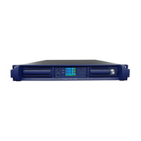 Amplificateur de puissance numérique Pro Audio 1.5U Power 4 canaux 4X1600W Système de sonorisation professionnel