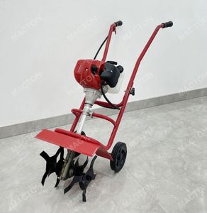 Factory Direct Mini Power Tiller Gasoline Engine 2-Stroke Garden Farm <b>Cultivator</b> with Warranty - Product Image 5