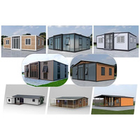 Prix d'usine – Maison conteneur préfabriquée mobile de luxe pliable et détachable de 40 pieds, design moderne, pour bureau, école, extérieur