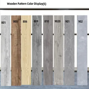 럭셔리 ECO OEM ODM 우드 그레인 쪽모이 세공 효과 접착제 아래 나무 비닐 판자 타일 PVC 바닥 집