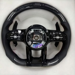 Volante de Fibra de Carbono para <span class=keywords><strong>Mercedes</strong></span>-Benz Clase C E G AMG G63 W204 S204 W212 <span class=keywords><strong>V212</strong></span> S212 W463 - Product Image 5