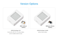 Carte de développement AIoT ESP32-S3 avec écran E-Paper de 1,54 pouce, 200x200, Noir / Blanc, prend en charge la communication Wi-Fi et BLE en mode double