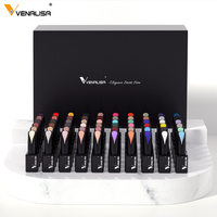 VENALISA – coffret cadeau de Gel de 15ml, 60 couleurs, Gel à tremper, Nude naturel, vernis, prix d'usine, Base transparente, carte de couleur supérieure, OEM