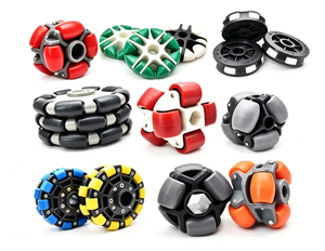 Juego de 48 mm de ruedas omnidireccionales 14113 para <span class=keywords><strong>Lego</strong></span> Nxt y servomotor - Product Image 6