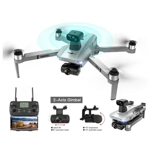 Máy Quay Không Người Lái KF102 MAX Chất Lượng Cao 4K Chuyên Nghiệp GPS HD Với Động Cơ Gimbal 2 Trục Không Chổi Than Máy Bay Không Người Lái Bốn Cánh Điều Khiển Từ Xa