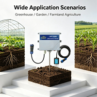 Sonde de télémétrie sans fil LoRaWAN pour la surveillance à distance de l'humidité du sol, de la température et de l'EC, pour serres agricoles et jardins